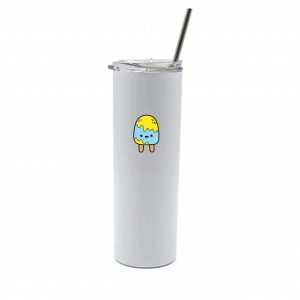 Cute Designed Tumbler With Stainless Straw