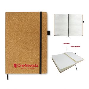 A5 Size Cork Cover Notebooks