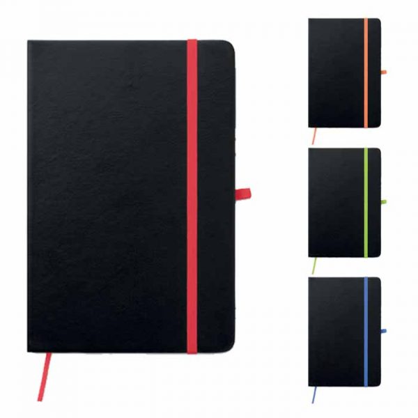 A5 Size Two Toned Color Notebook