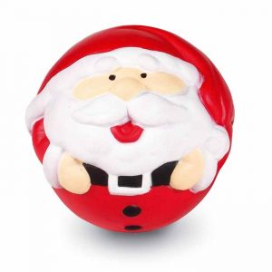 Round stress ball Santa Claus