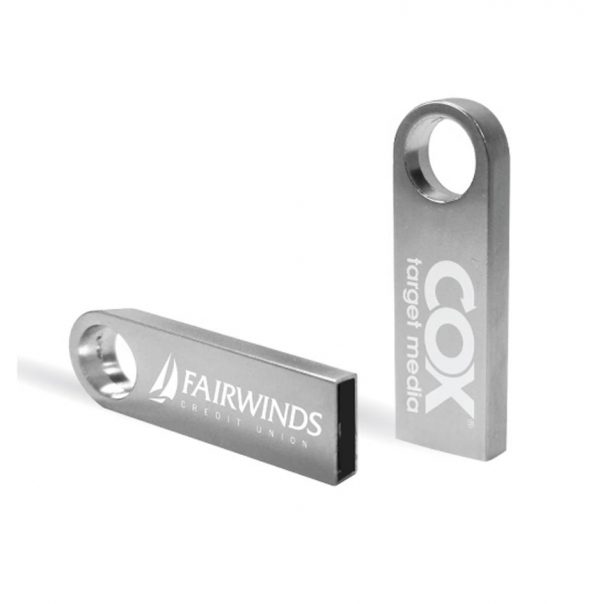 Silver Metal USB Flash Drives